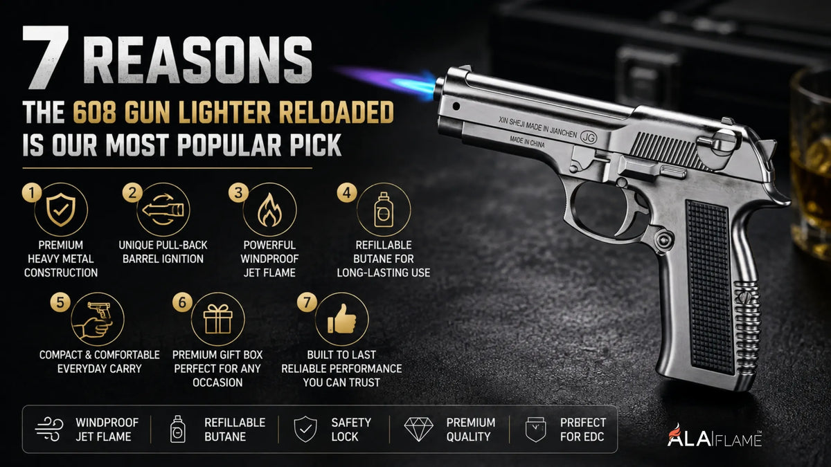 7 Reasons the 608 Gun Lighter Reloaded Is Our Most Popular Pick