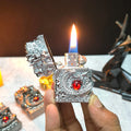 ALA FLAME 3D DRAGON Vintage Liquid Fuel Lighter