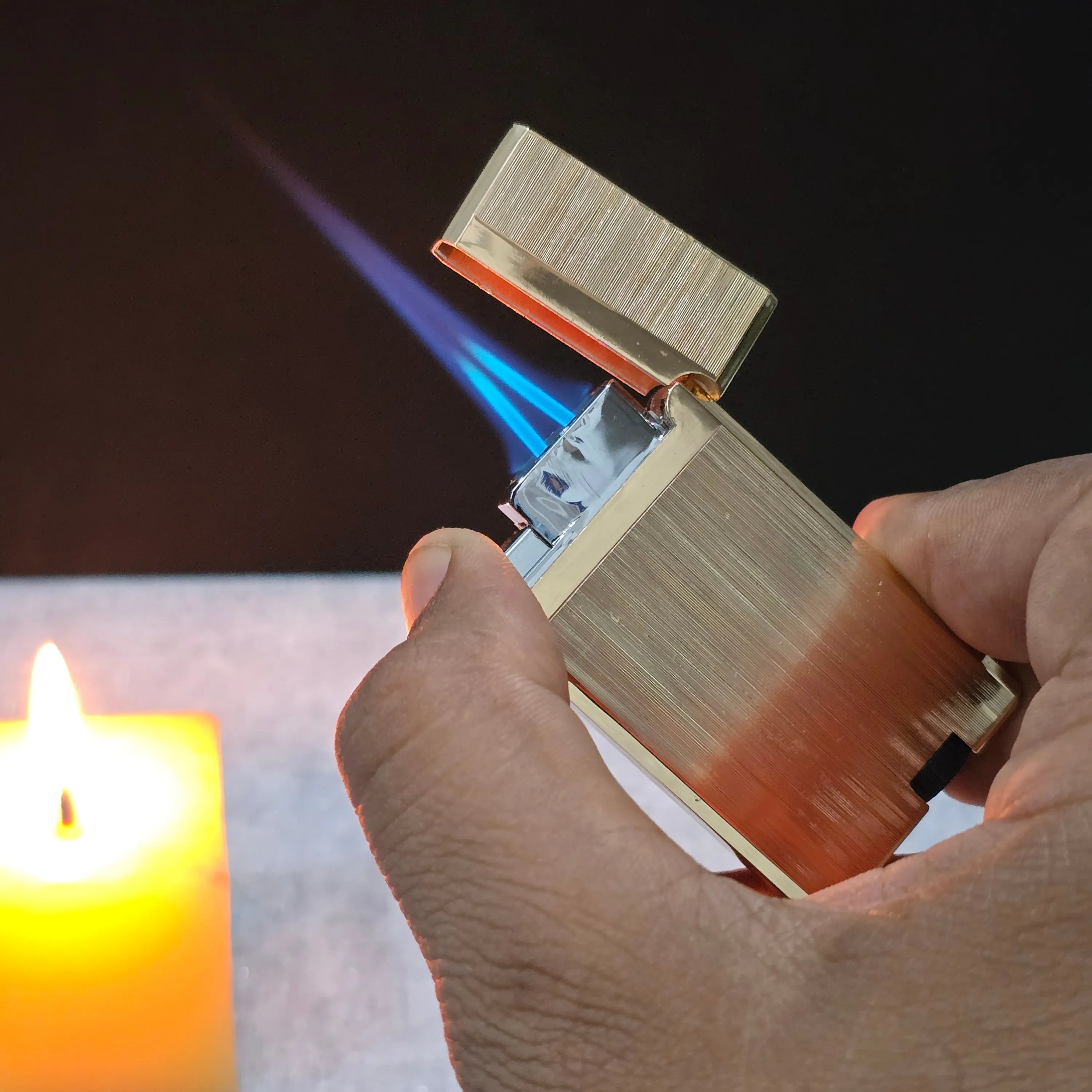 ALA FLAME DUALIS Dual Jet Torch Lighter