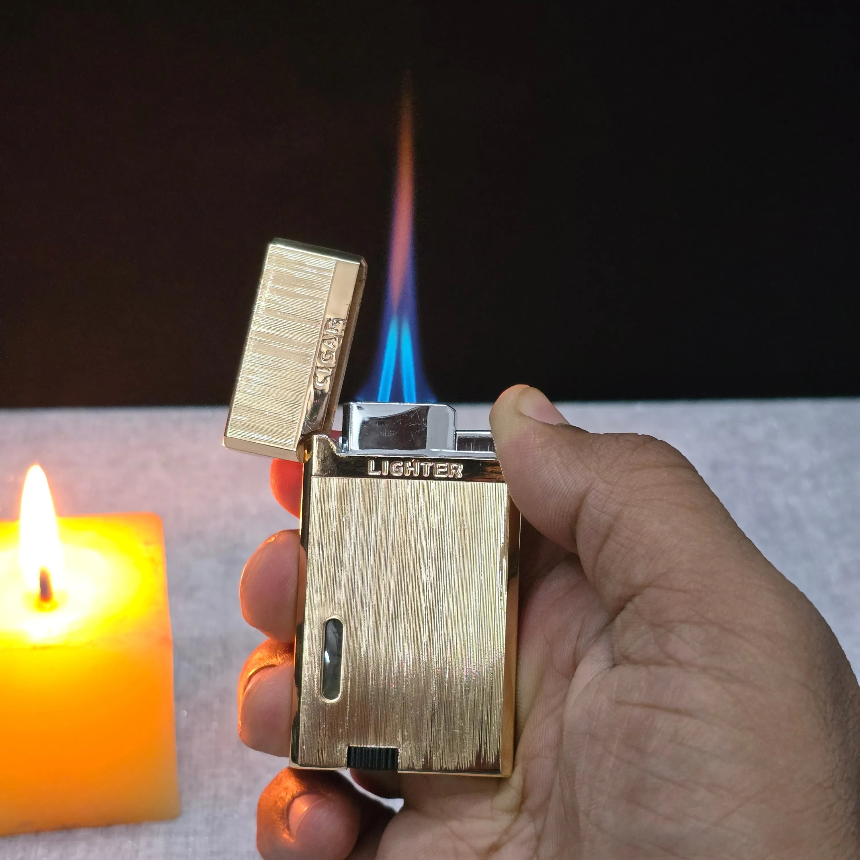 ALA FLAME DUALIS Dual Jet Torch Lighter