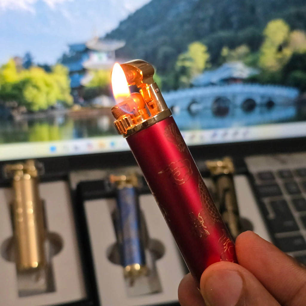 ALA FLAME Dragon Dynasty Rocker Arm Lighter