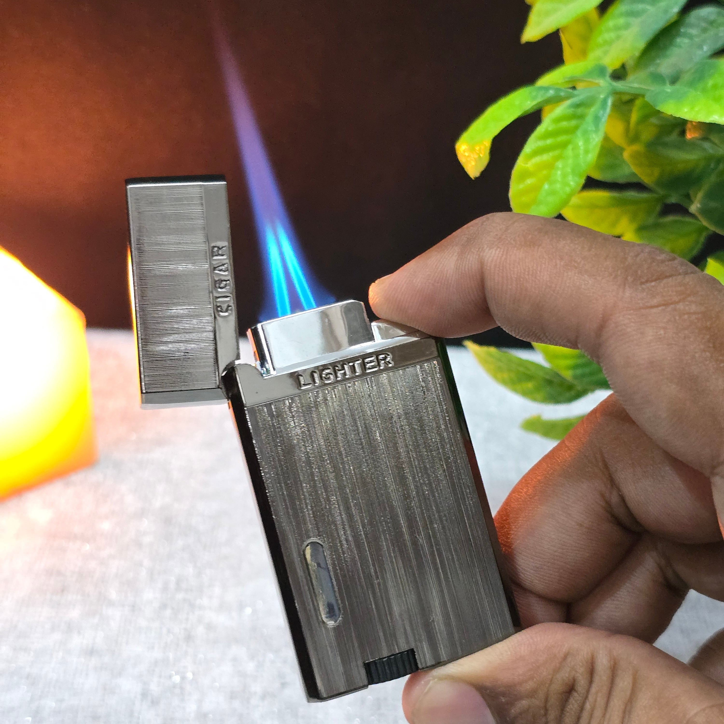 ALA FLAME DualStrike Dual Jet Windproof Lighter