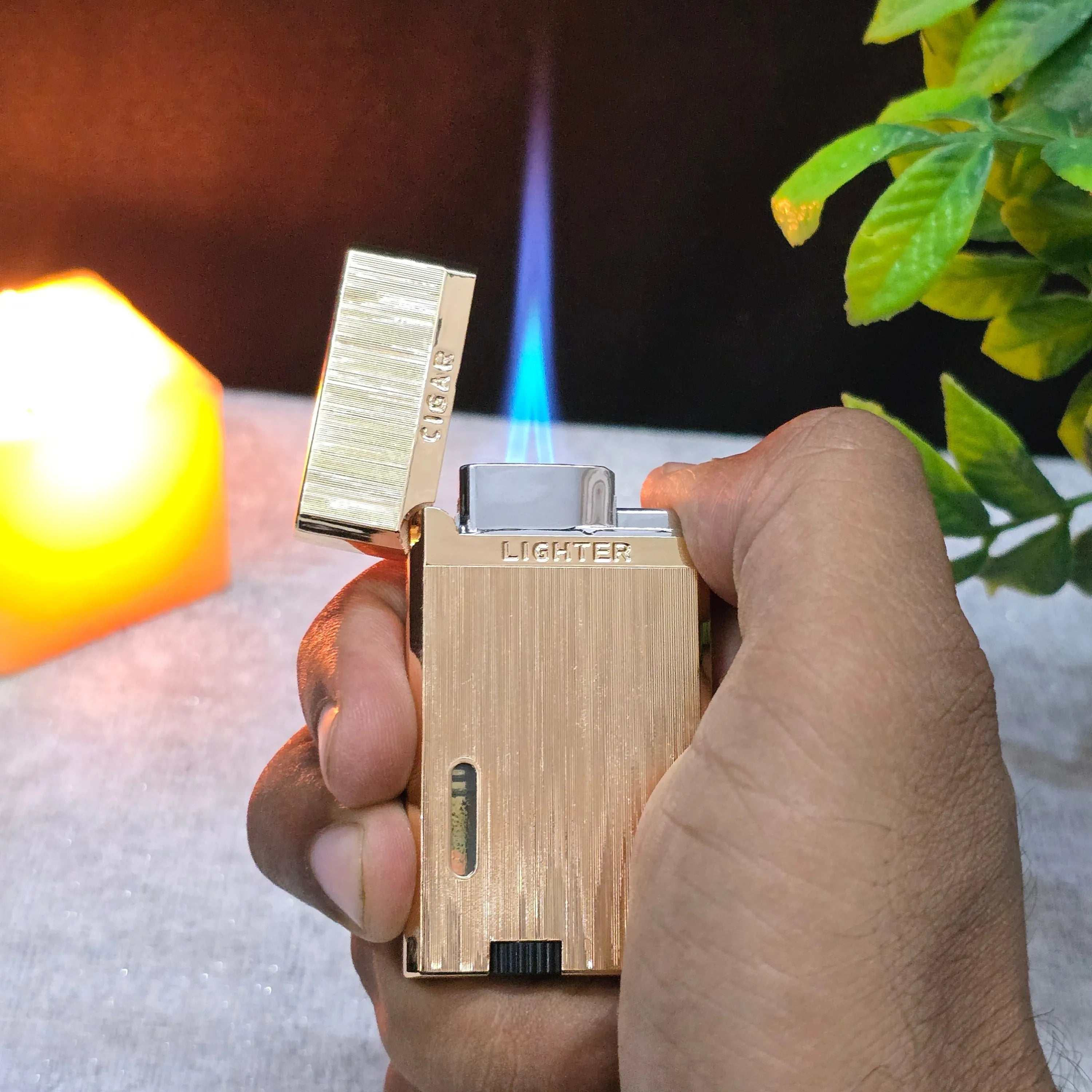 ALA FLAME DualStrike Dual Jet Windproof Lighter