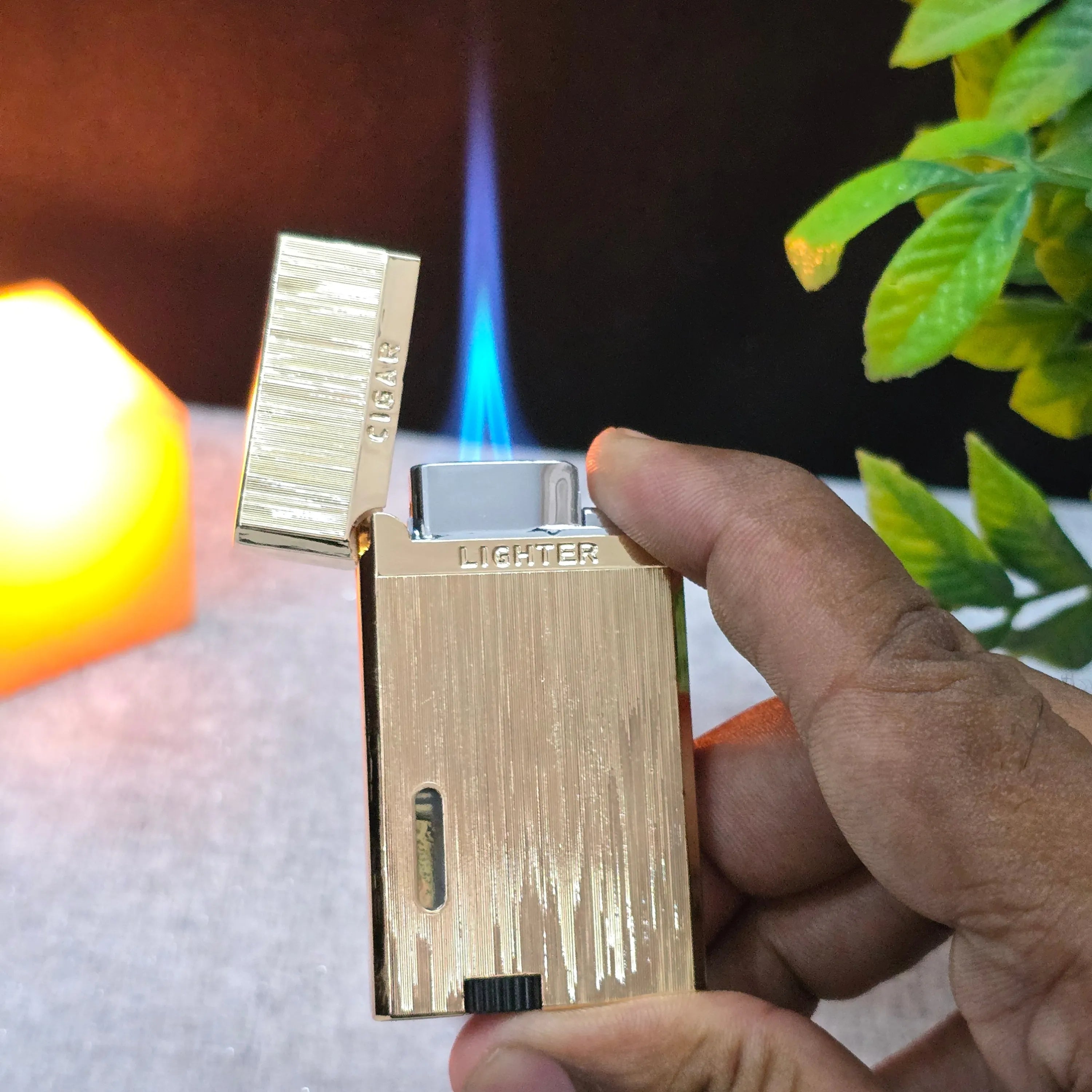 ALA FLAME DualStrike Dual Jet Windproof Lighter