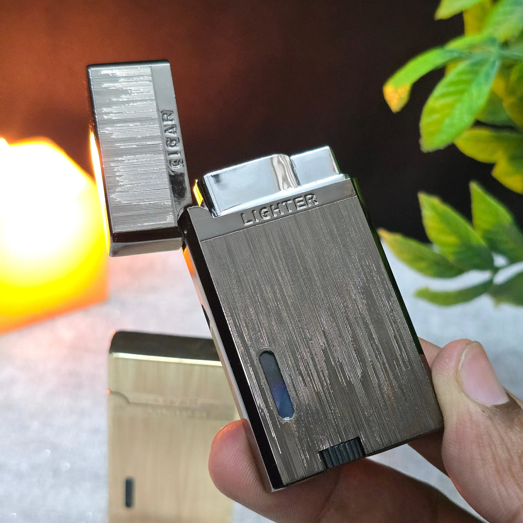 ALA FLAME DualStrike Dual Jet Windproof Lighter