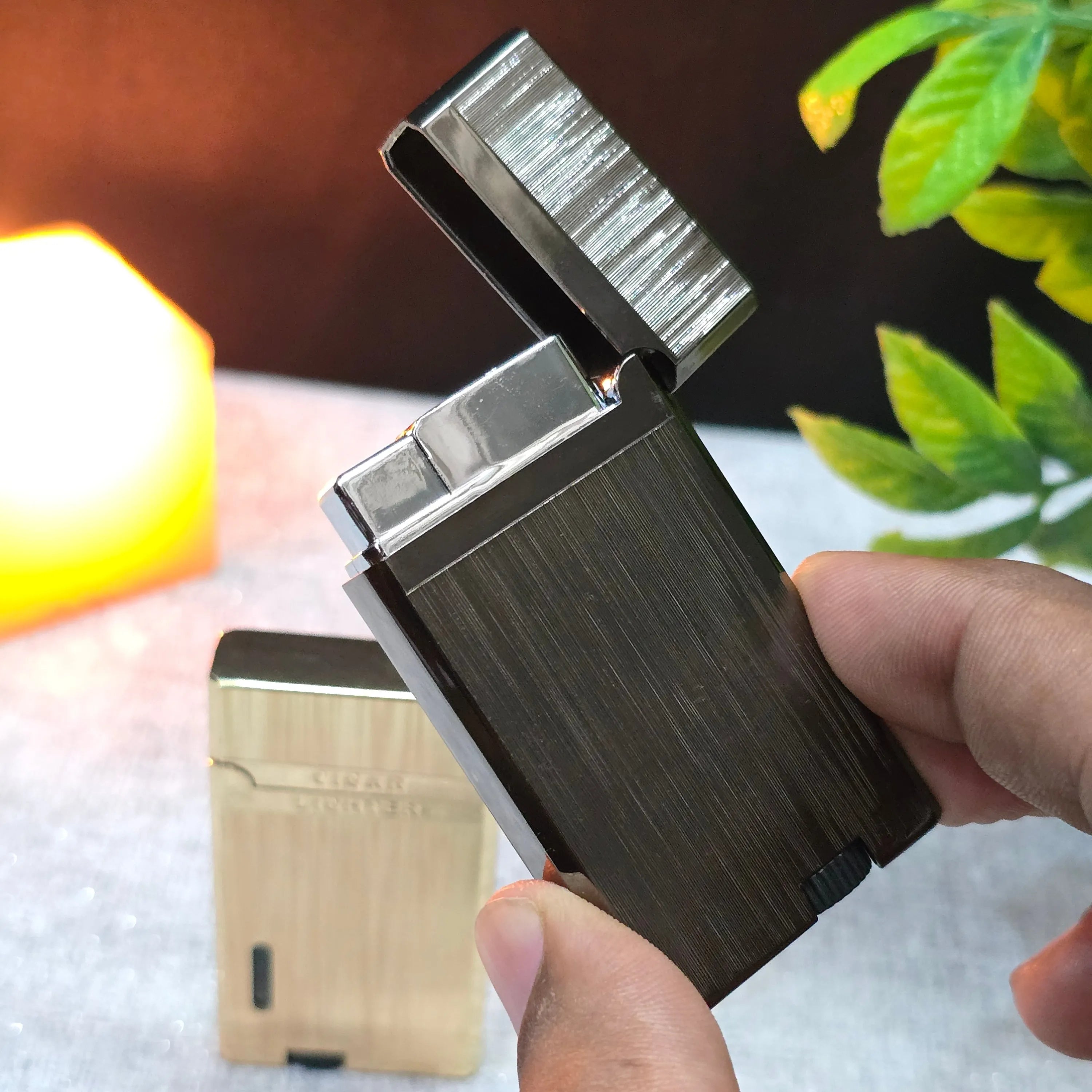 ALA FLAME DualStrike Dual Jet Windproof Lighter