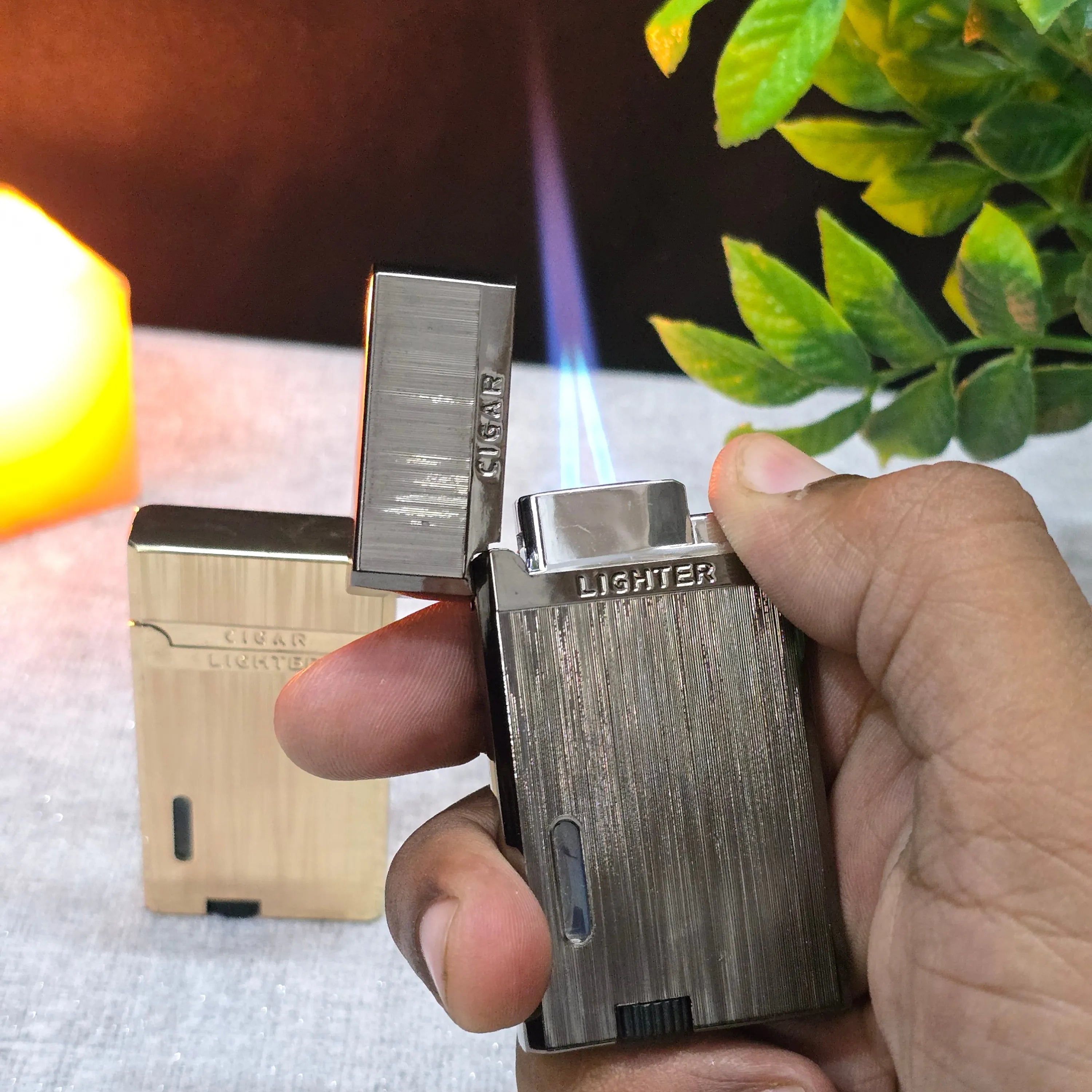 ALA FLAME DualStrike Dual Jet Windproof Lighter
