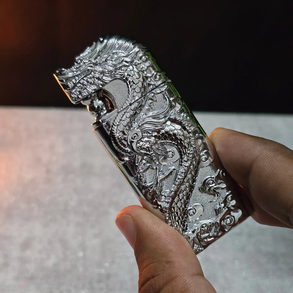 ALA FLAME Dynasty Imperial Dragon Dual Flame Lighter
