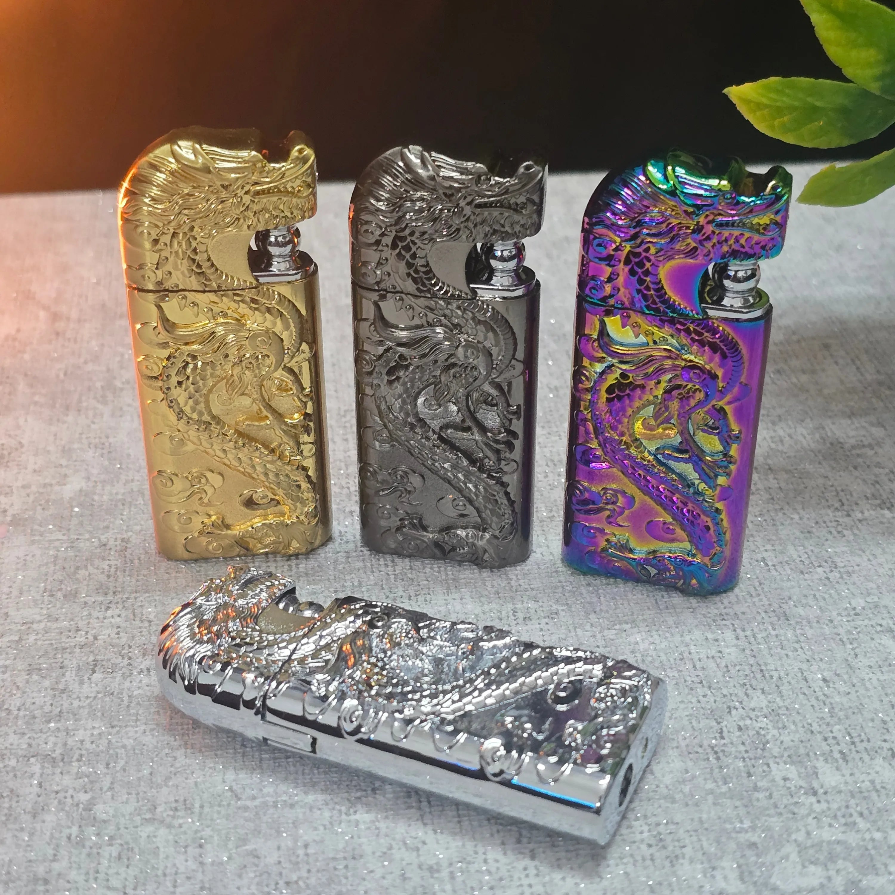 ALA FLAME Dynasty Imperial Dragon Dual Flame Lighter