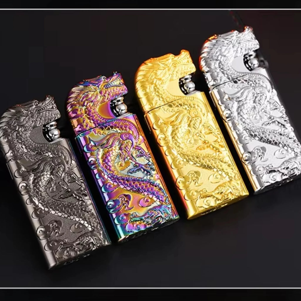 ALA FLAME Dynasty Imperial Dragon Dual Flame Lighter