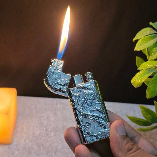 ALA FLAME Dynasty Imperial Dragon Dual Flame Lighter