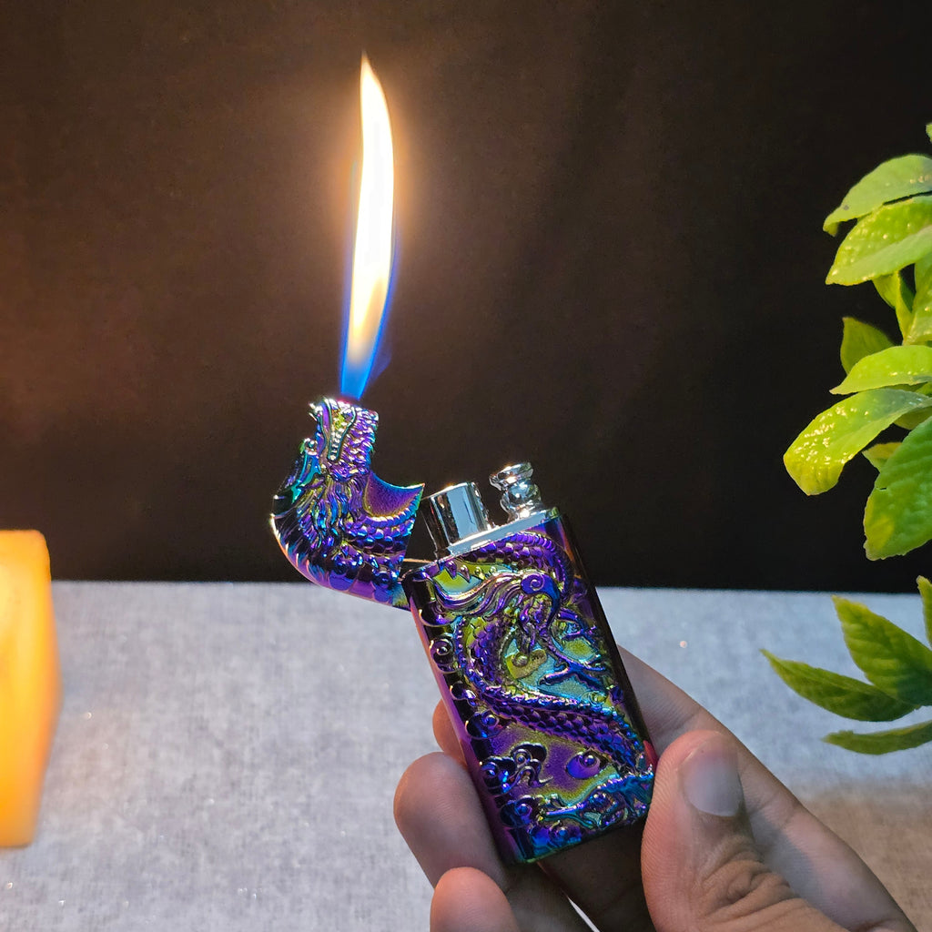 ALA FLAME Dynasty Imperial Dragon Dual Flame Lighter