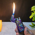 ALA FLAME Dynasty Imperial Dragon Dual Flame Lighter