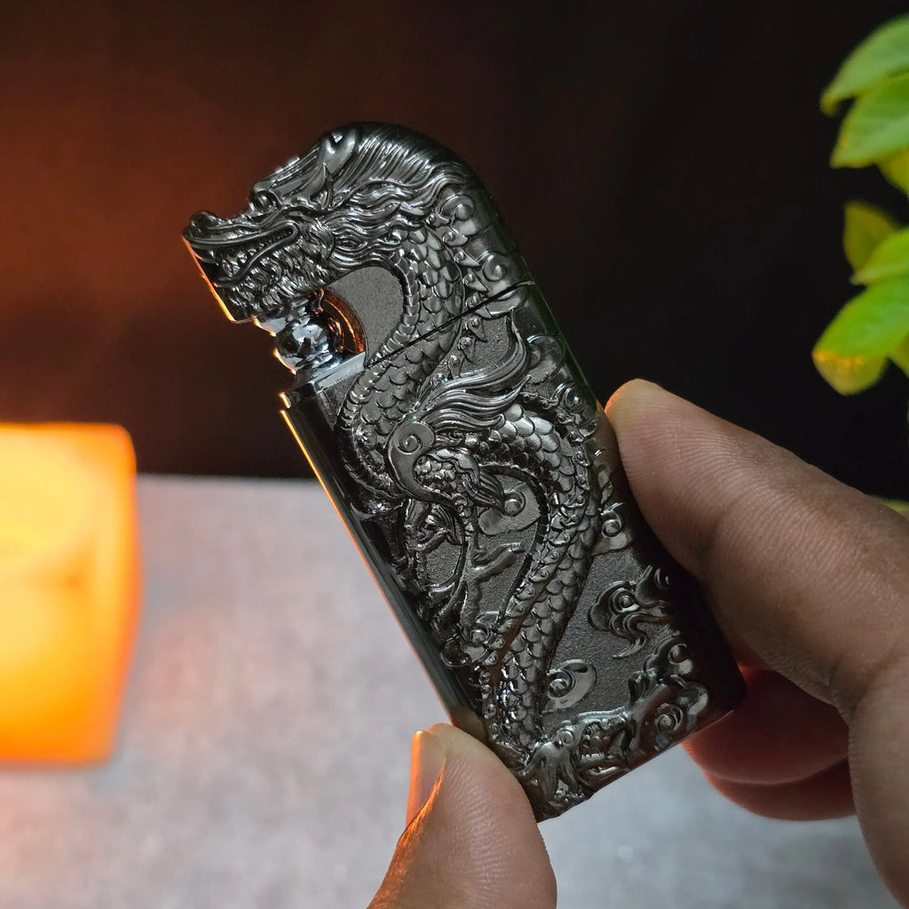 ALA FLAME Dynasty Imperial Dragon Dual Flame Lighter