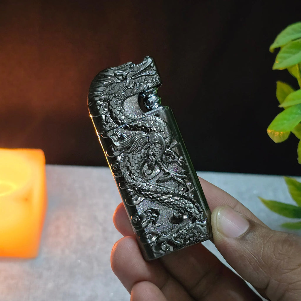 ALA FLAME Dynasty Imperial Dragon Dual Flame Lighter