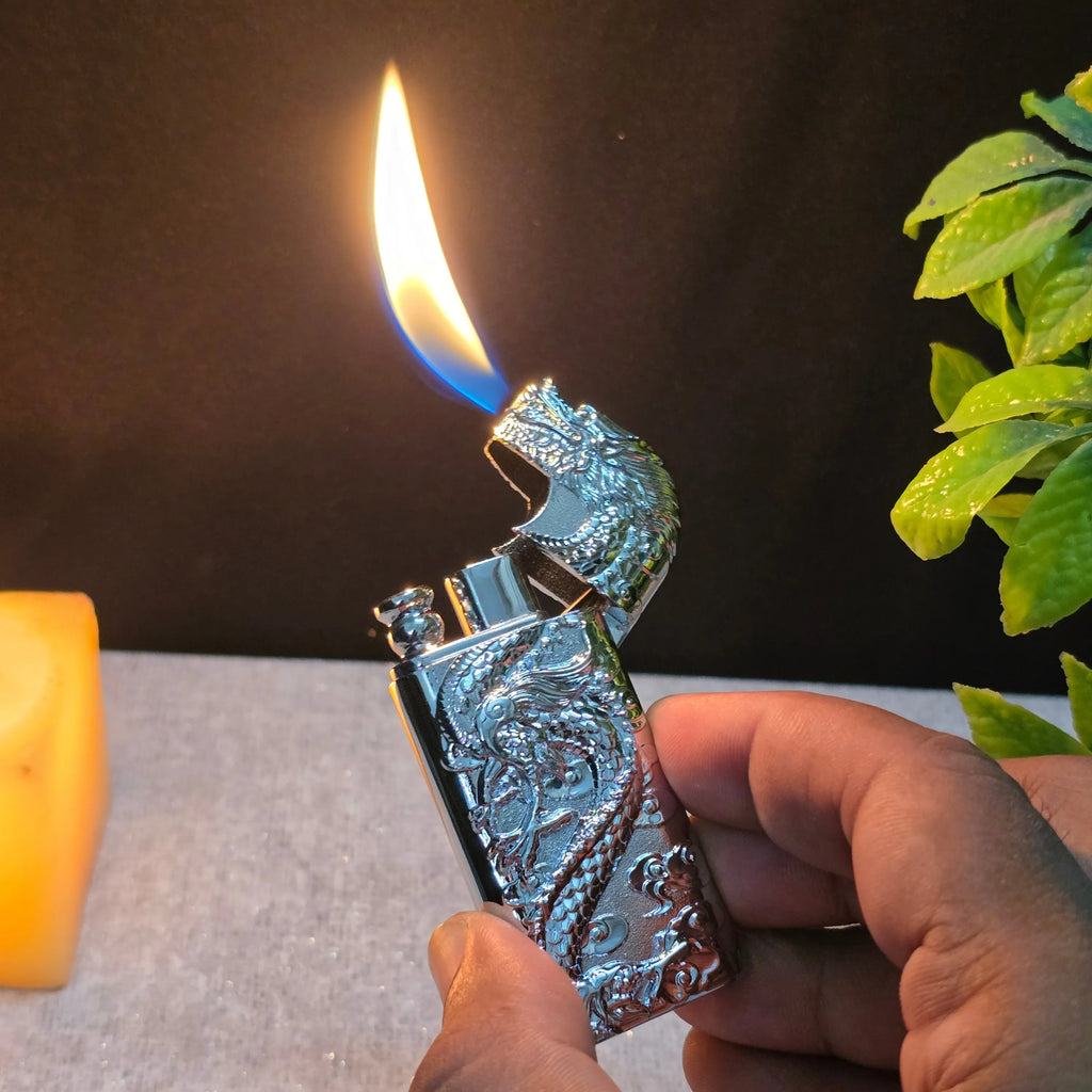 ALA FLAME Dynasty Imperial Dragon Dual Flame Lighter