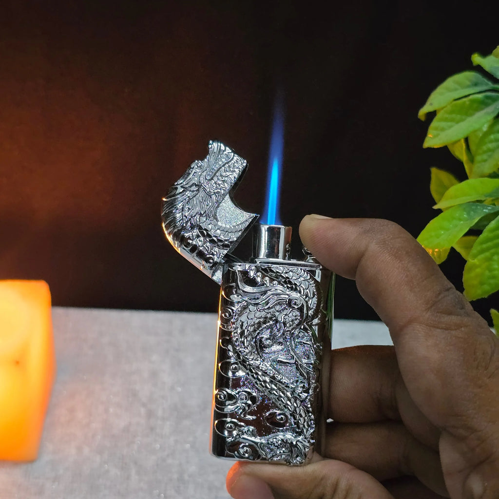 ALA FLAME Dynasty Imperial Dragon Dual Flame Lighter