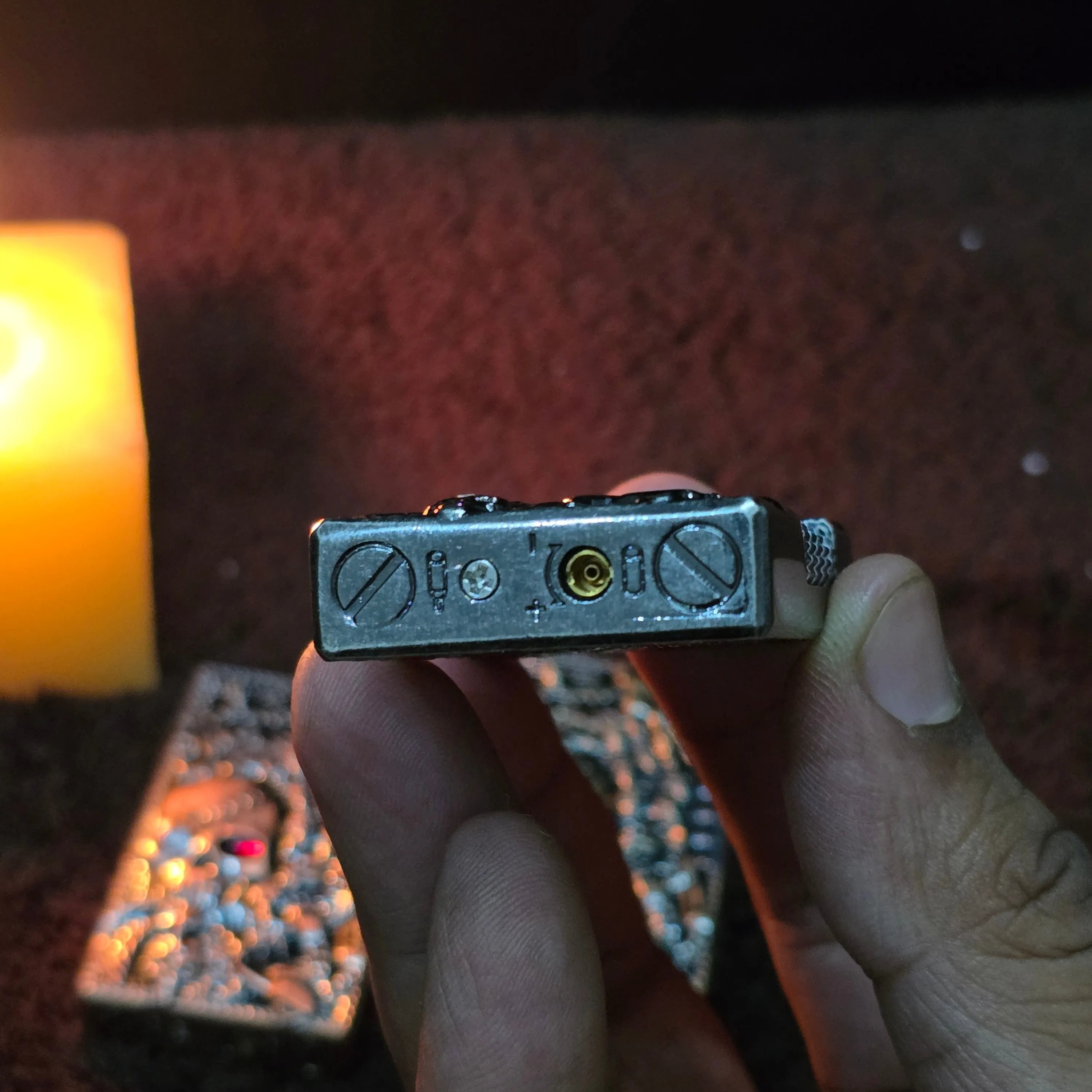 ALA FLAME HELLBOUND Gothic Skull Carved Lighter