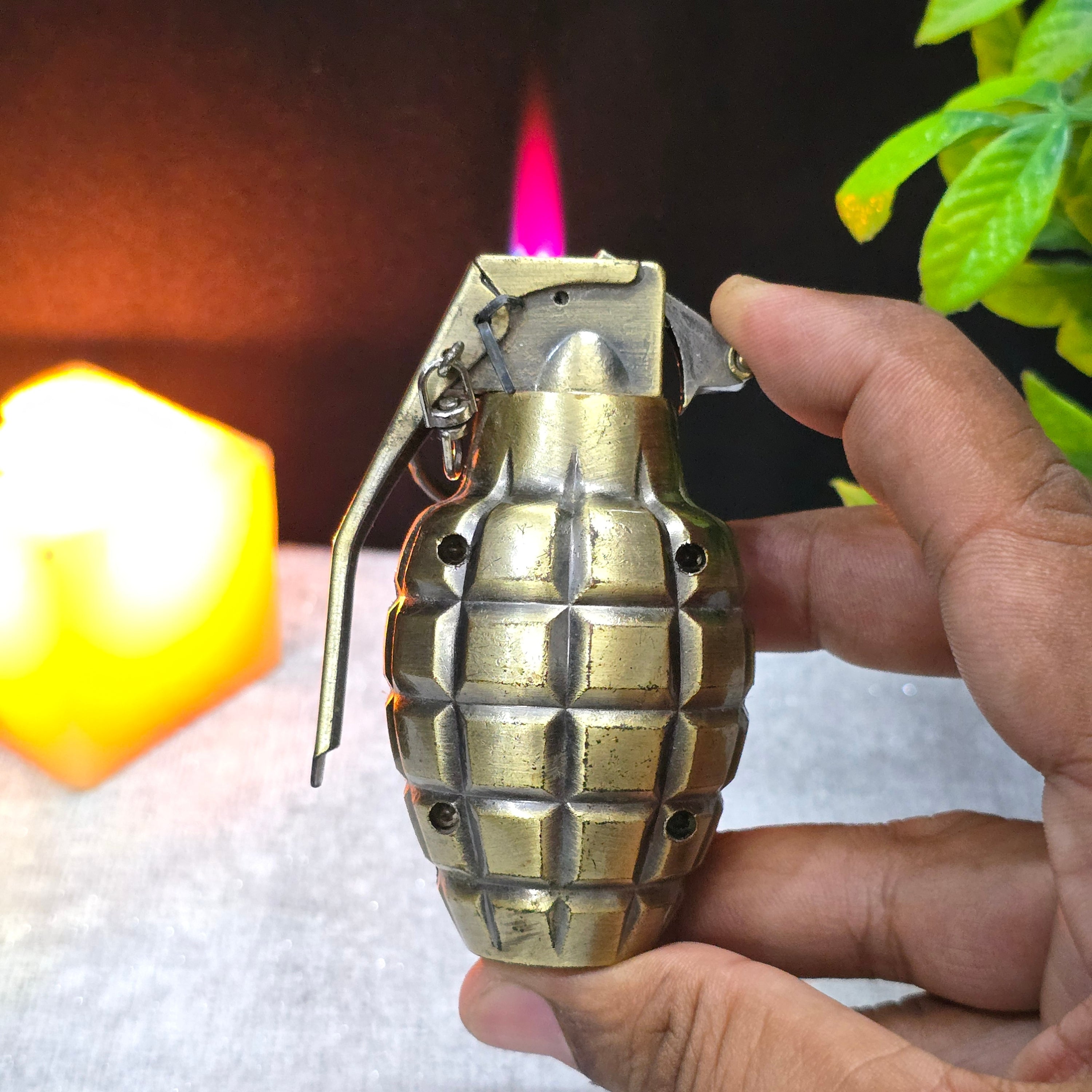 ALA FLAME Hand Grenade M26A2 Windproof Lighter