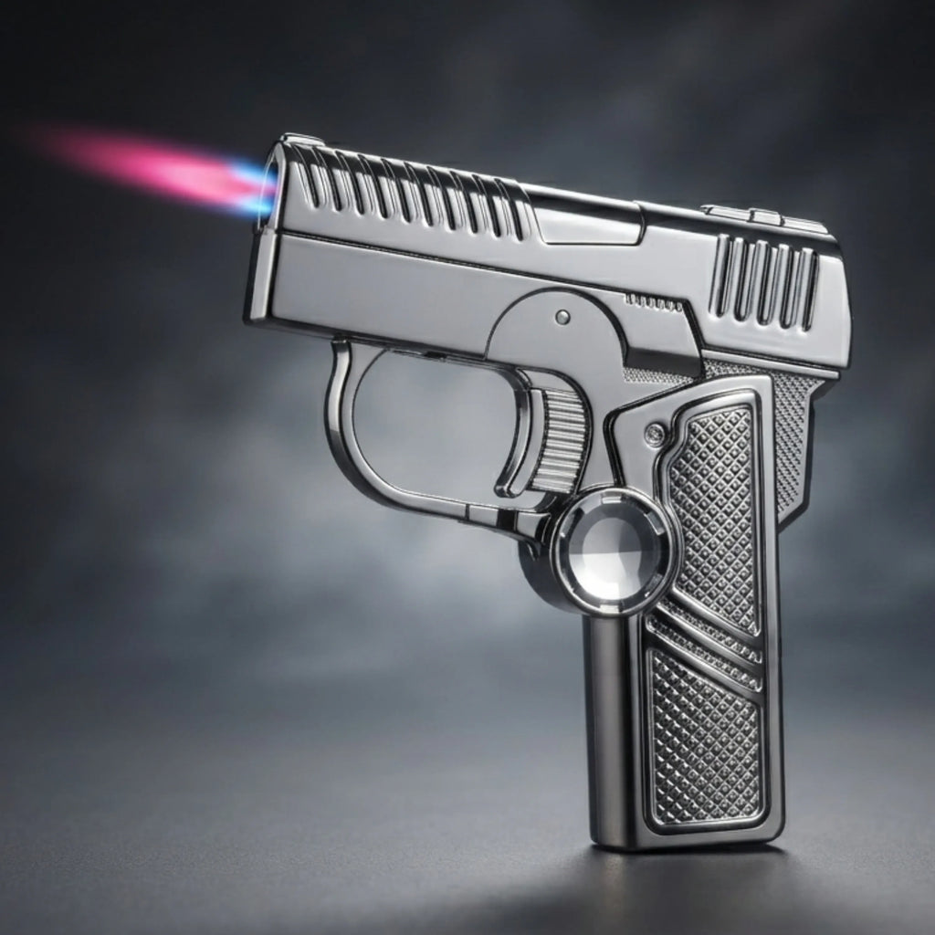 ALA FLAME HyperSpin TH65 Fidget Gadget Lighter – Folding Design