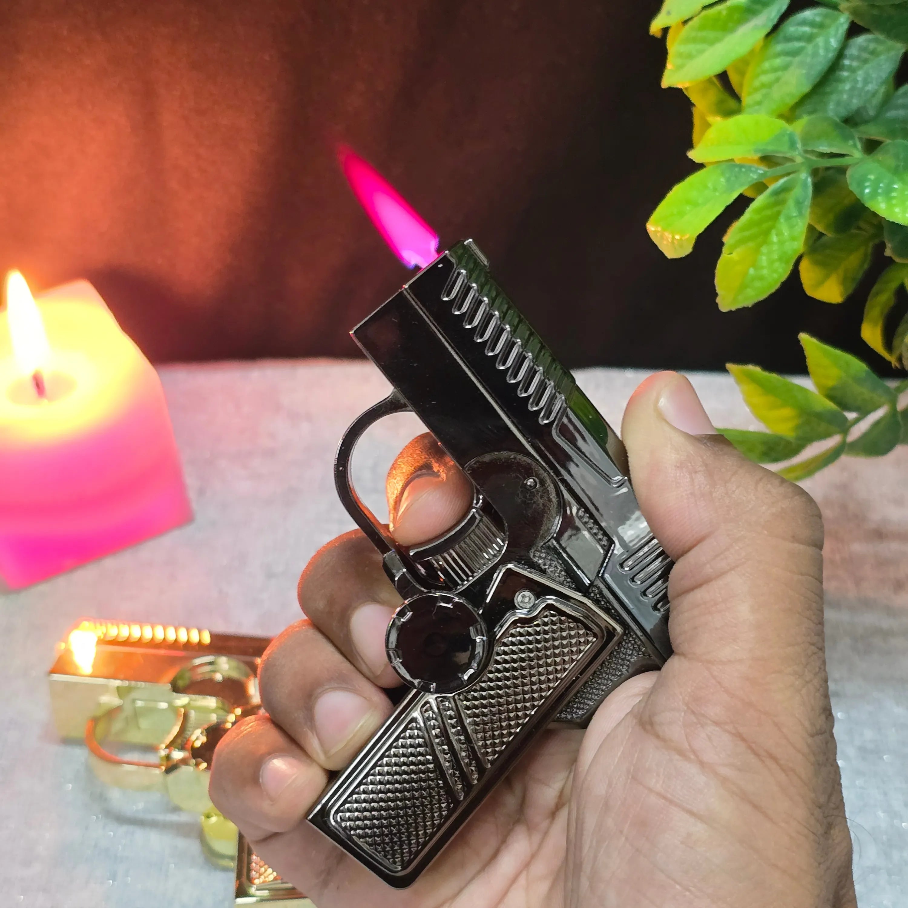 ALA FLAME HyperSpin TH65 Fidget Gadget Lighter – Folding Design