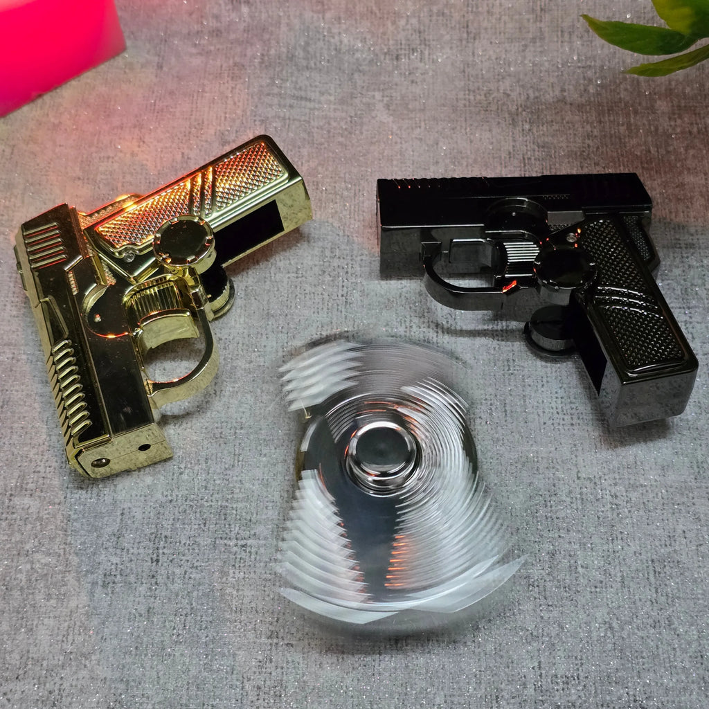 ALA FLAME HyperSpin TH65 Fidget Gadget Lighter – Folding Design