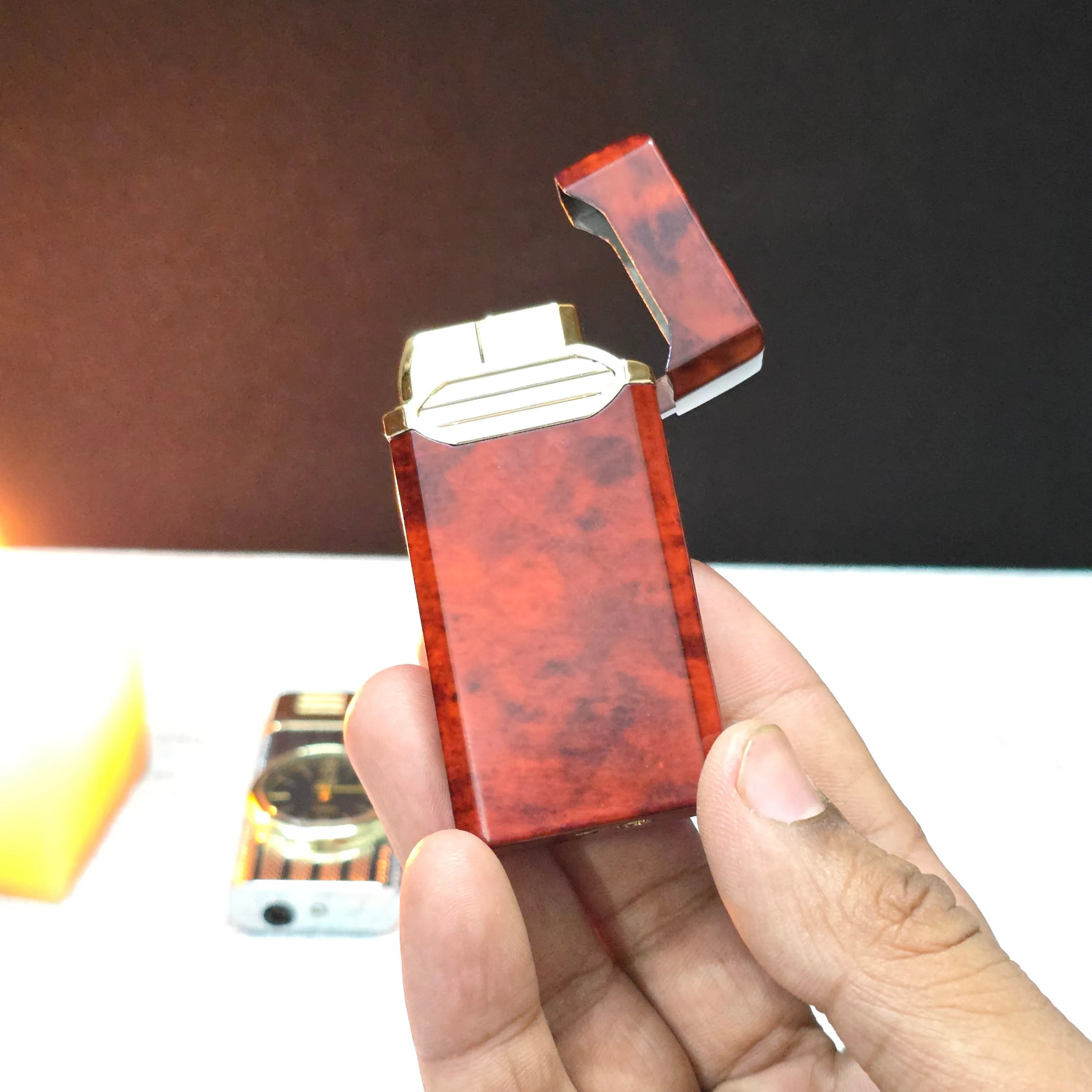ALA FLAME MIDNIGHT CHRONO Watch Lighter