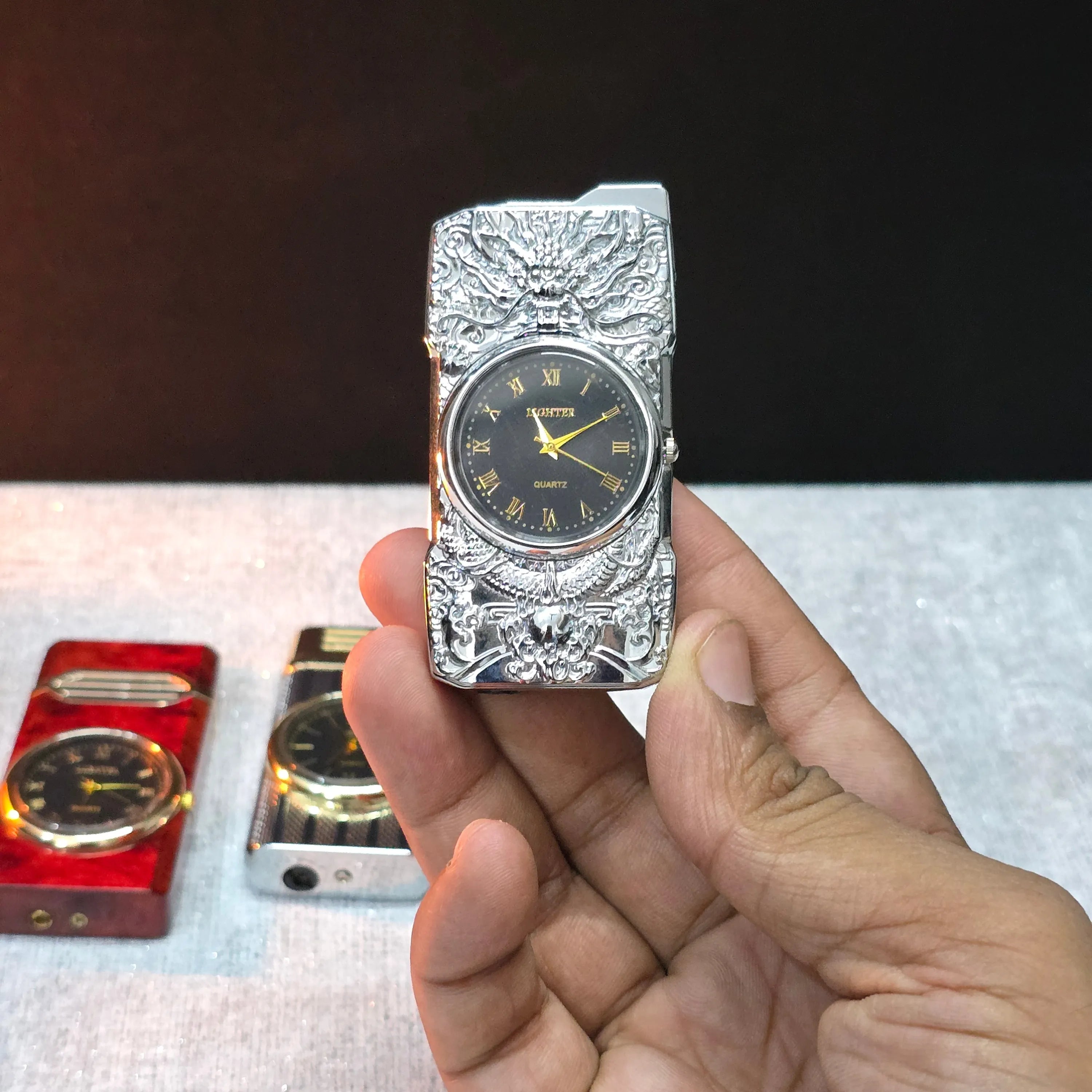ALA FLAME MIDNIGHT CHRONO Watch Lighter
