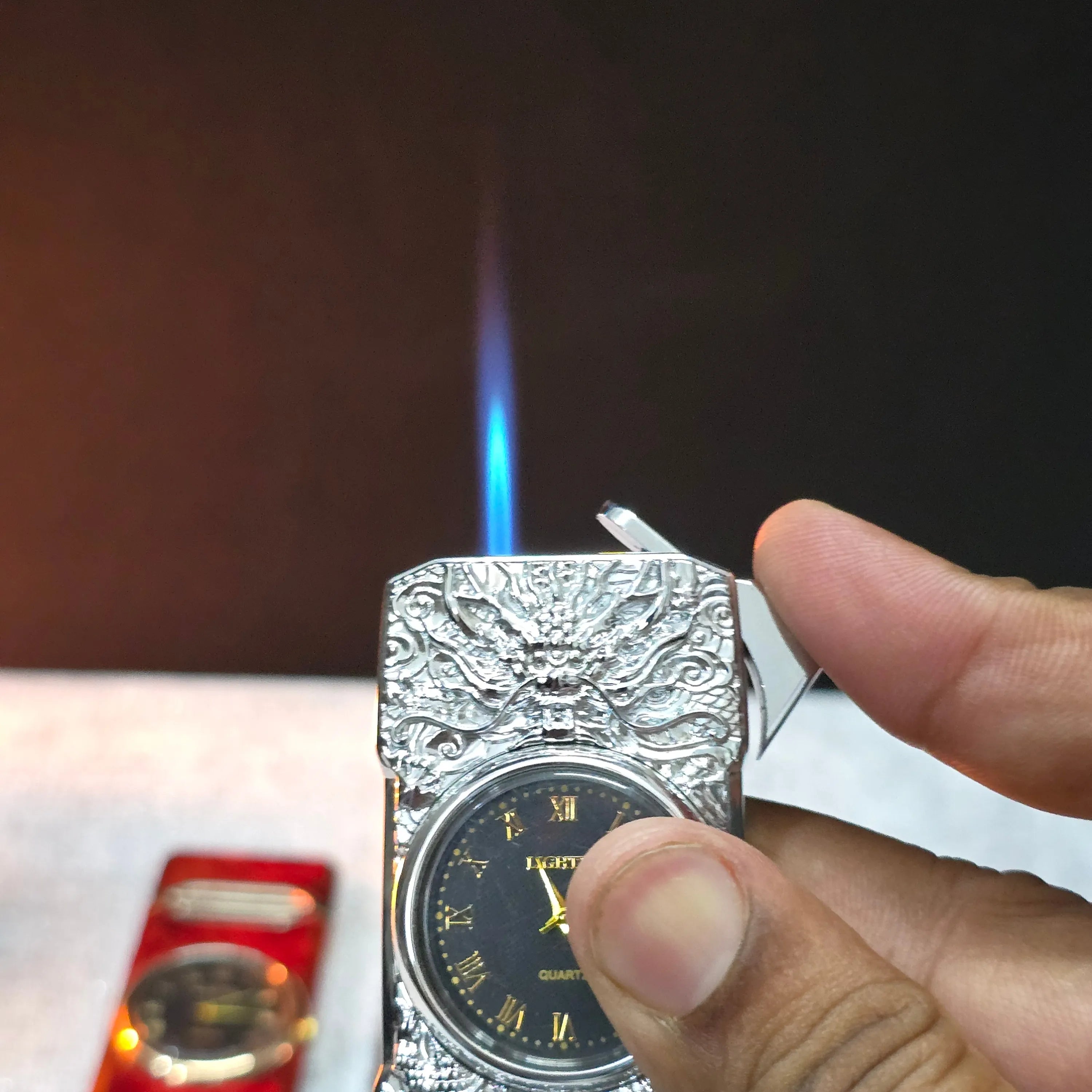 ALA FLAME MIDNIGHT CHRONO Watch Lighter