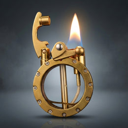 ALA FLAME Vintage Trench Lighter Retro Transparent Kerosene Lighter