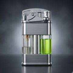 ALA FLAME Neon Glow Green Flame Lighter