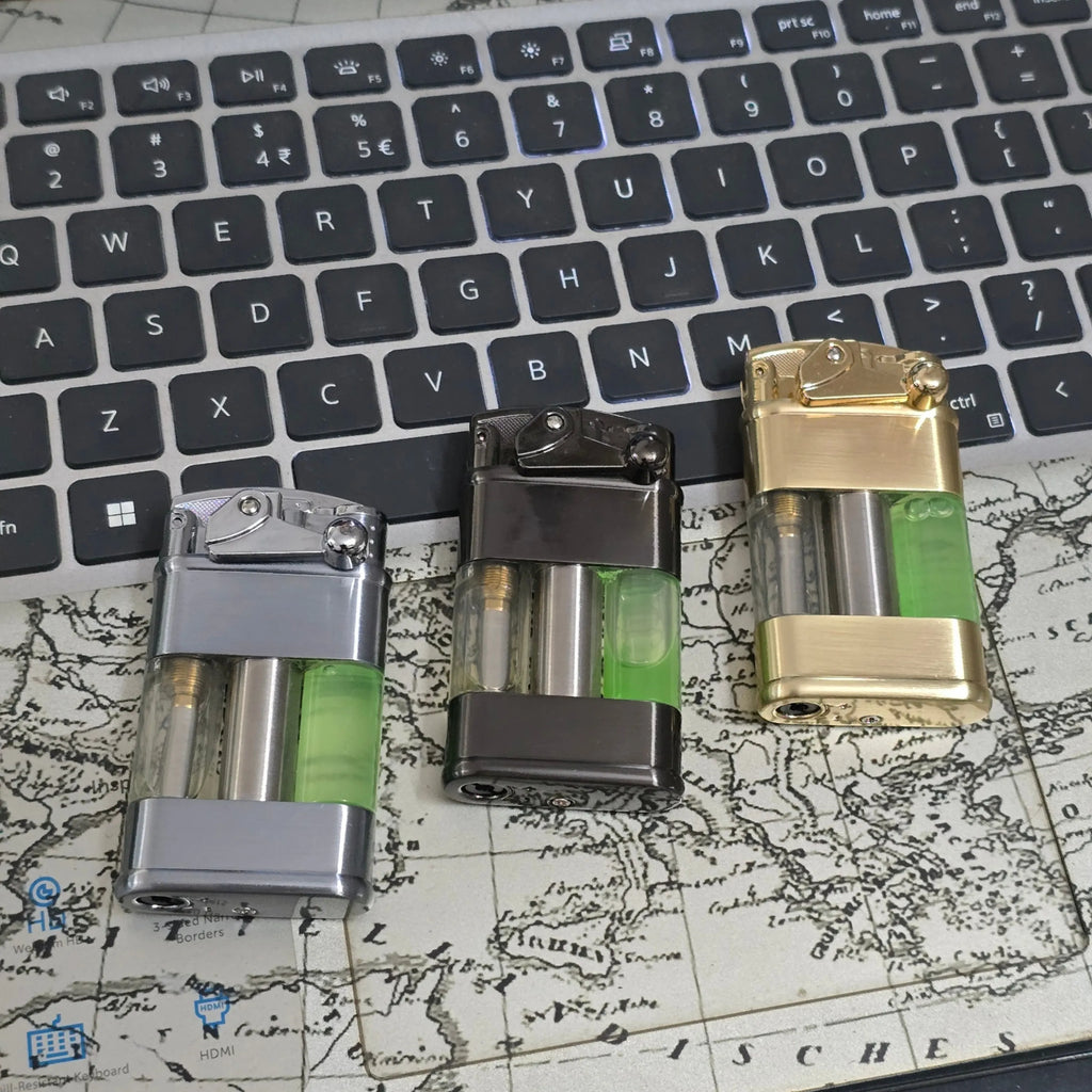 ALA FLAME Neon Glow Green Flame Lighter