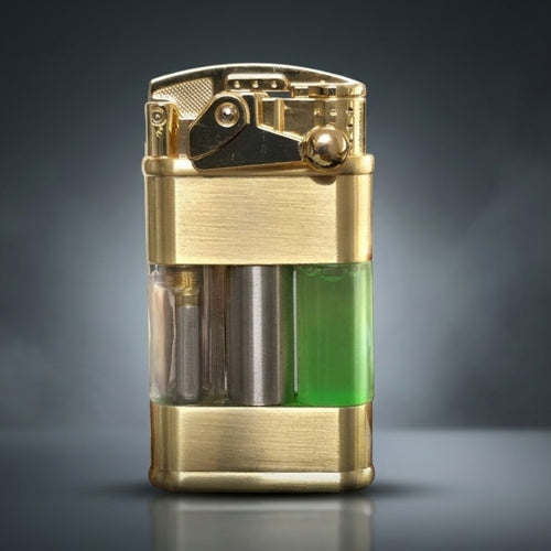 ALA FLAME Neon Glow Green Flame Lighter