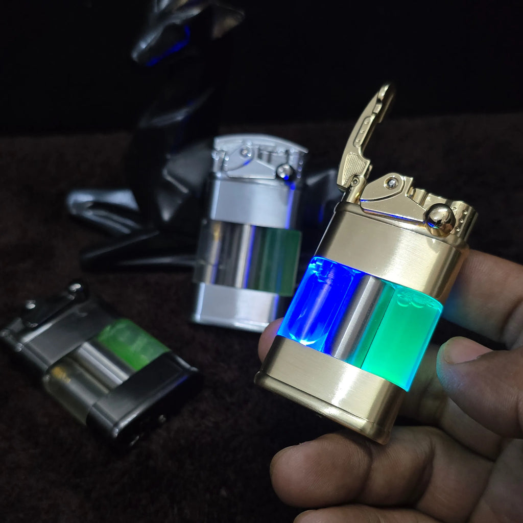 ALA FLAME Neon Glow Green Flame Lighter