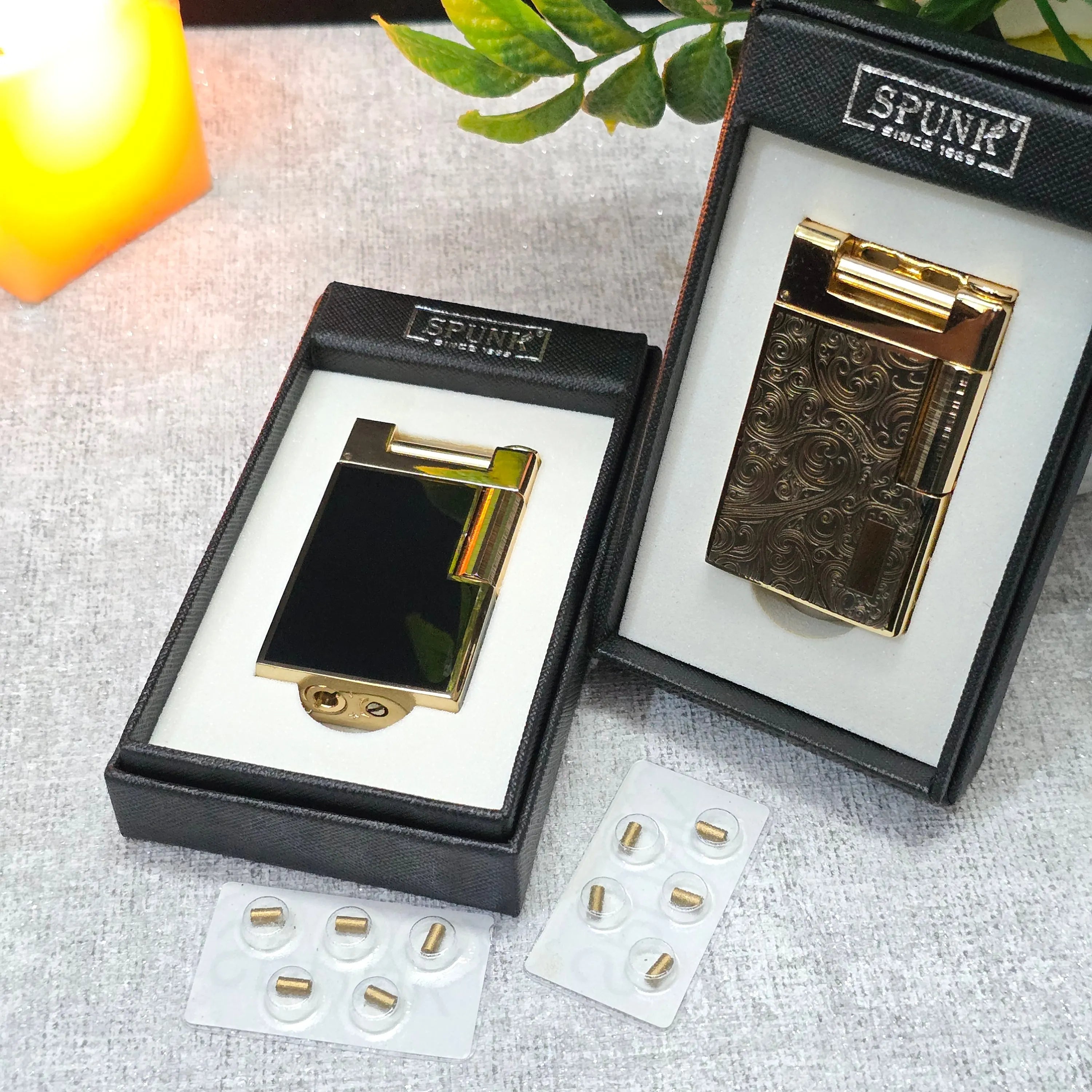 ALA FLAME ONYX EDGE Premium Gift Lighter