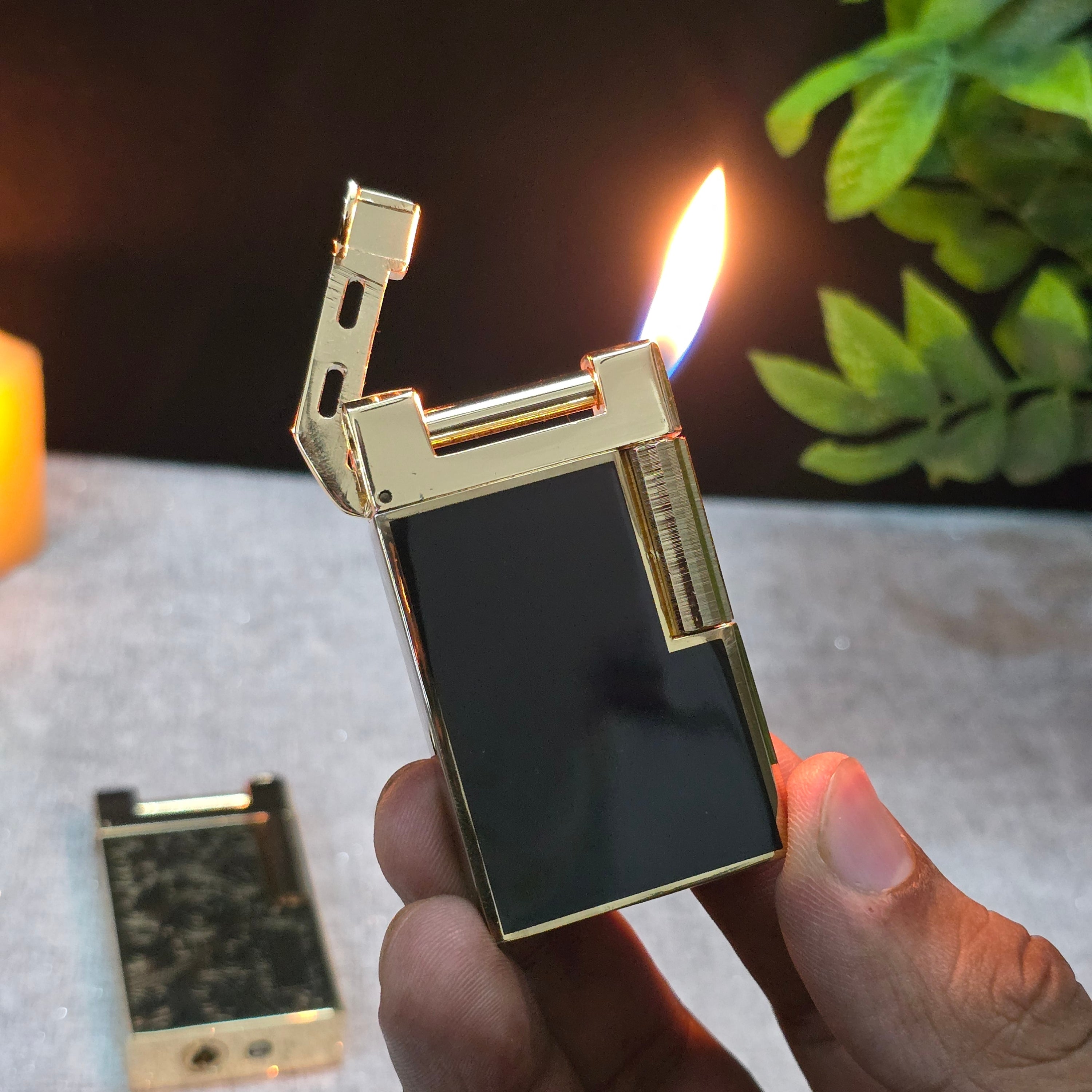 ALA FLAME ONYX EDGE Premium Gift Lighter