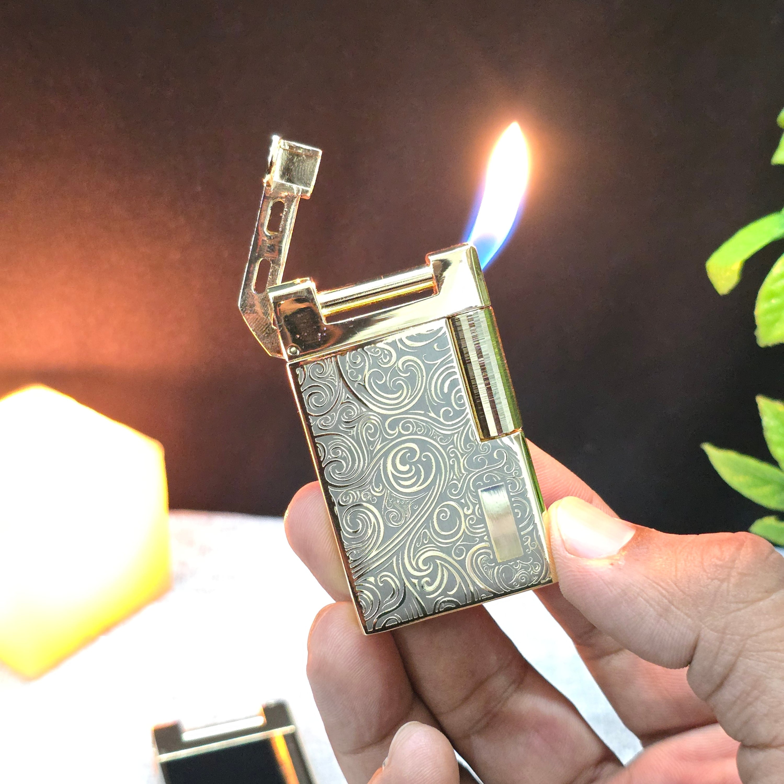 ALA FLAME ONYX EDGE Premium Gift Lighter