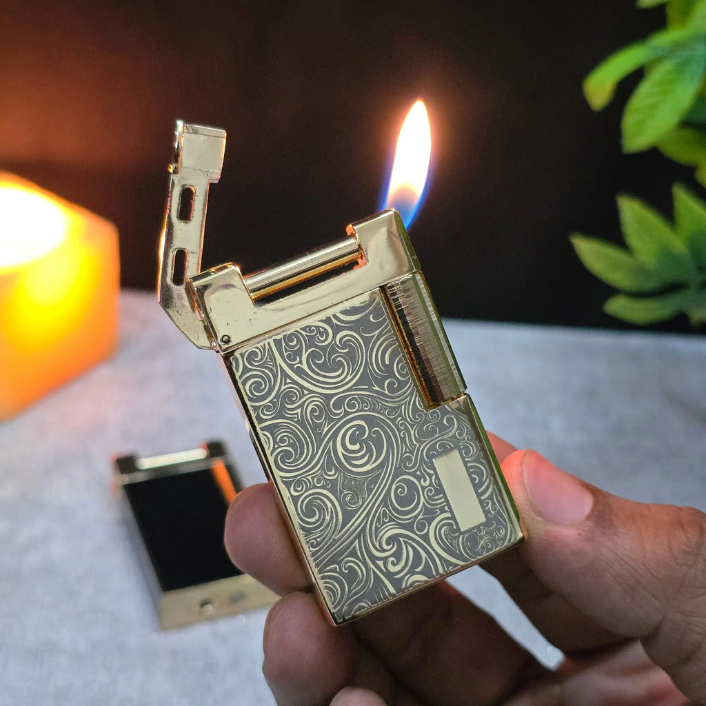 ALA FLAME ONYX EDGE Premium Gift Lighter