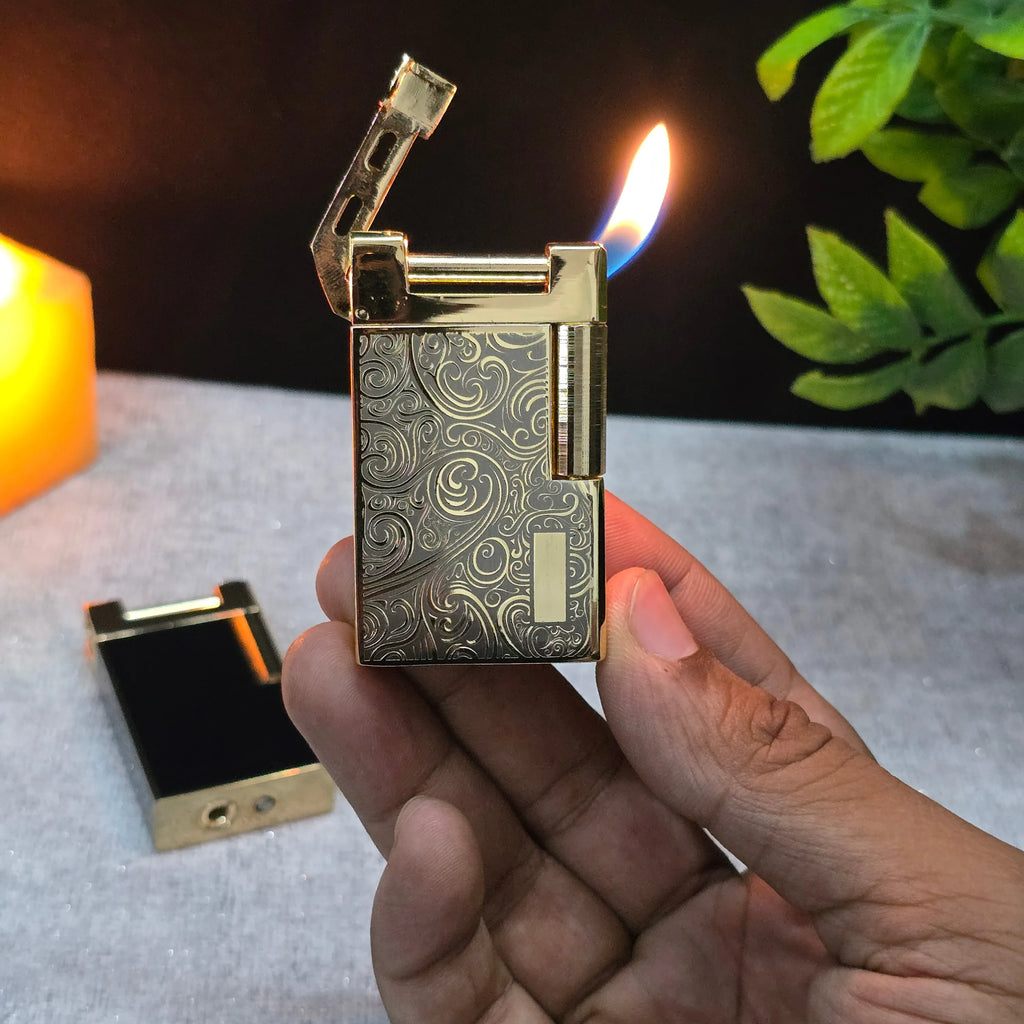 ALA FLAME ONYX EDGE Premium Gift Lighter