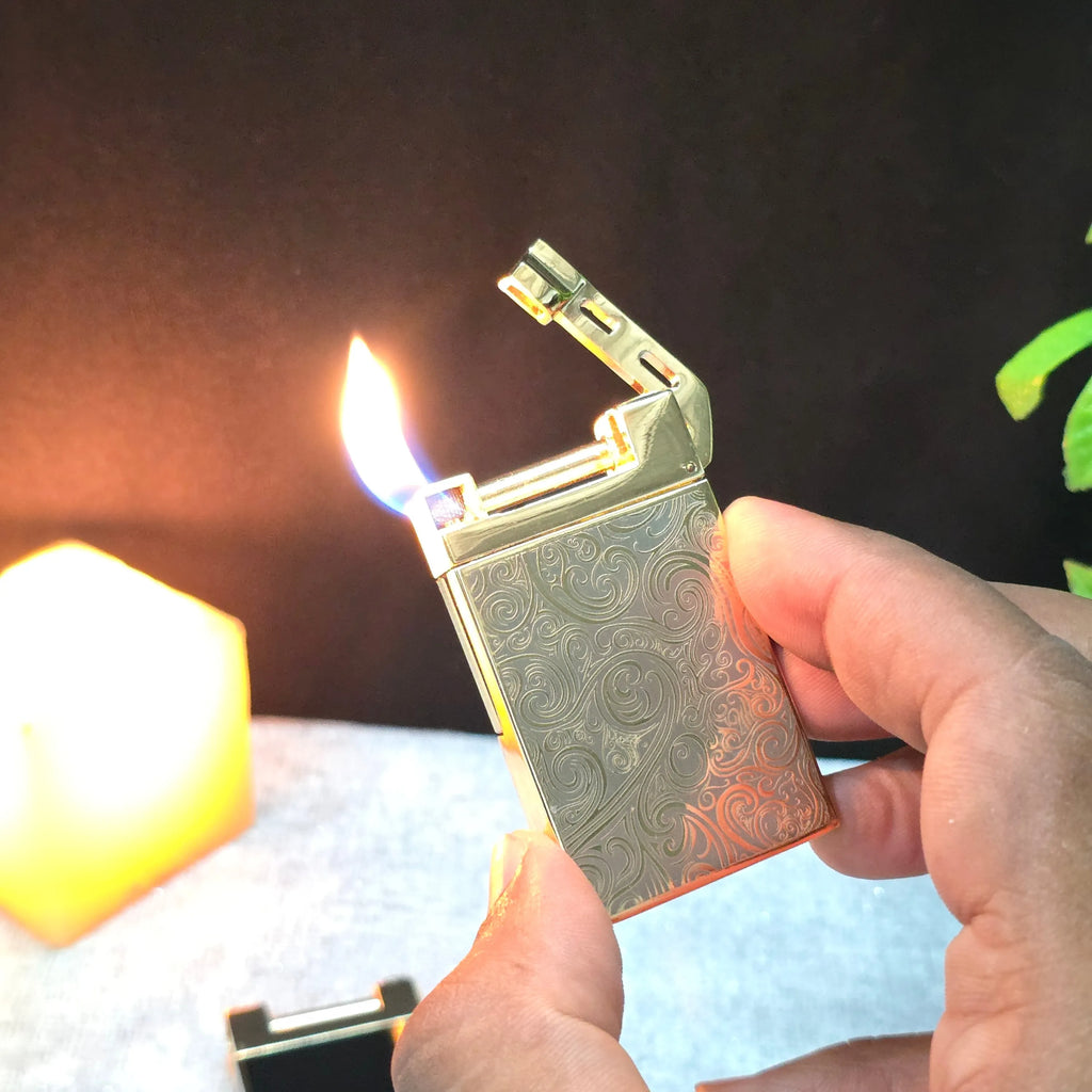 ALA FLAME ONYX EDGE Premium Gift Lighter