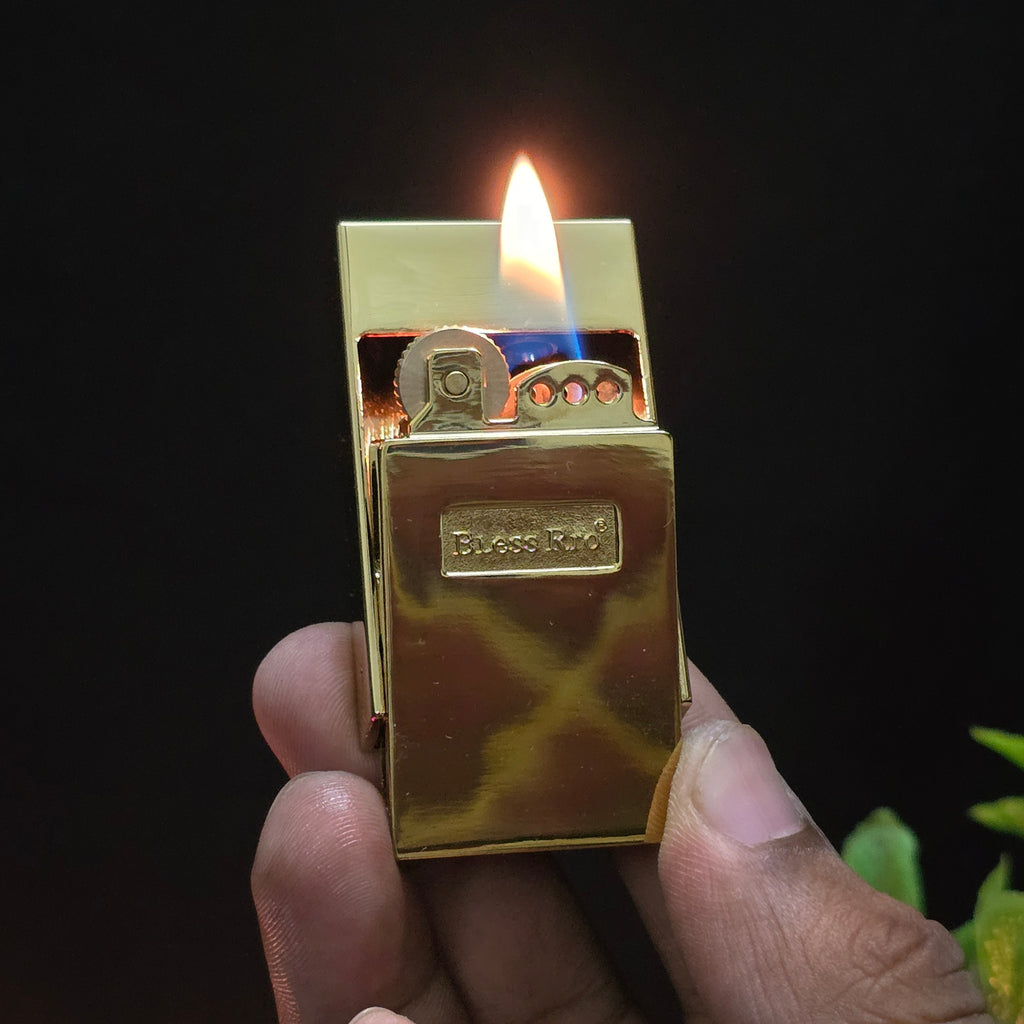 ALA FLAME OldTown Rustic Front-Flip Fuel Lighter