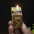 ALA FLAME OldTown Rustic Front-Flip Fuel Lighter