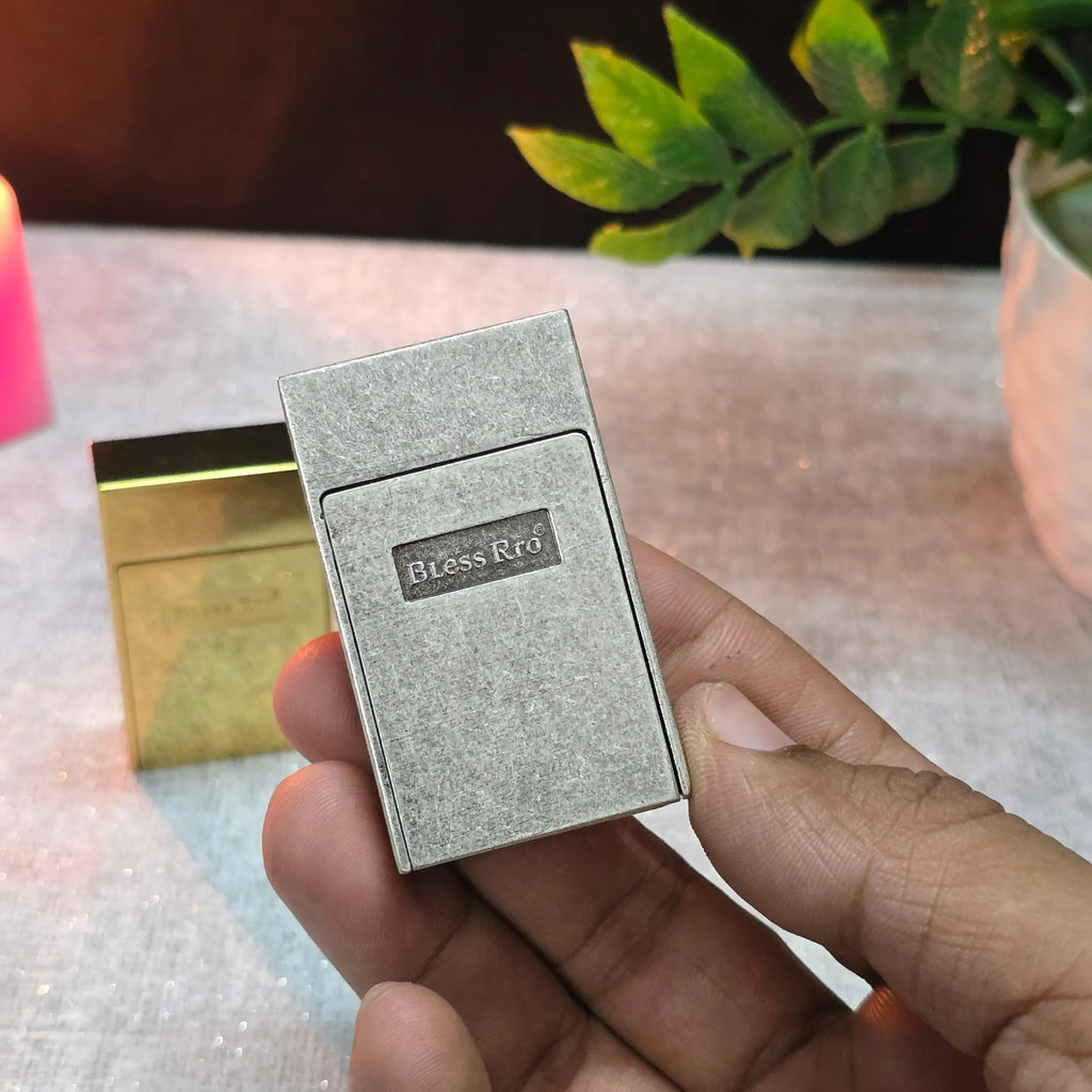 ALA FLAME OldTown Rustic Front-Flip Fuel Lighter