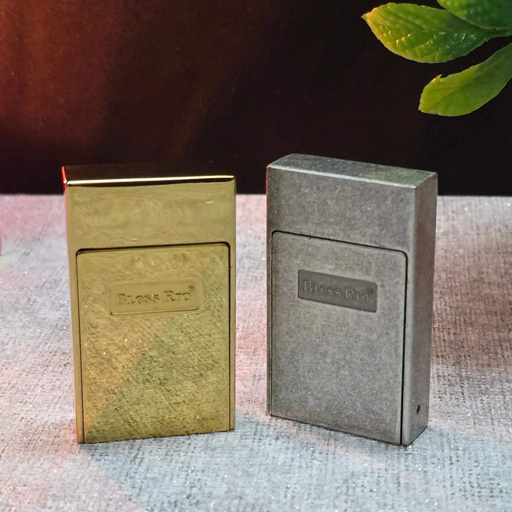 ALA FLAME OldTown Rustic Front-Flip Fuel Lighter