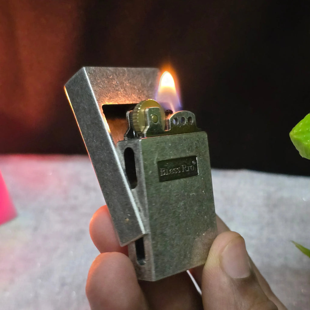 ALA FLAME OldTown Rustic Front-Flip Fuel Lighter