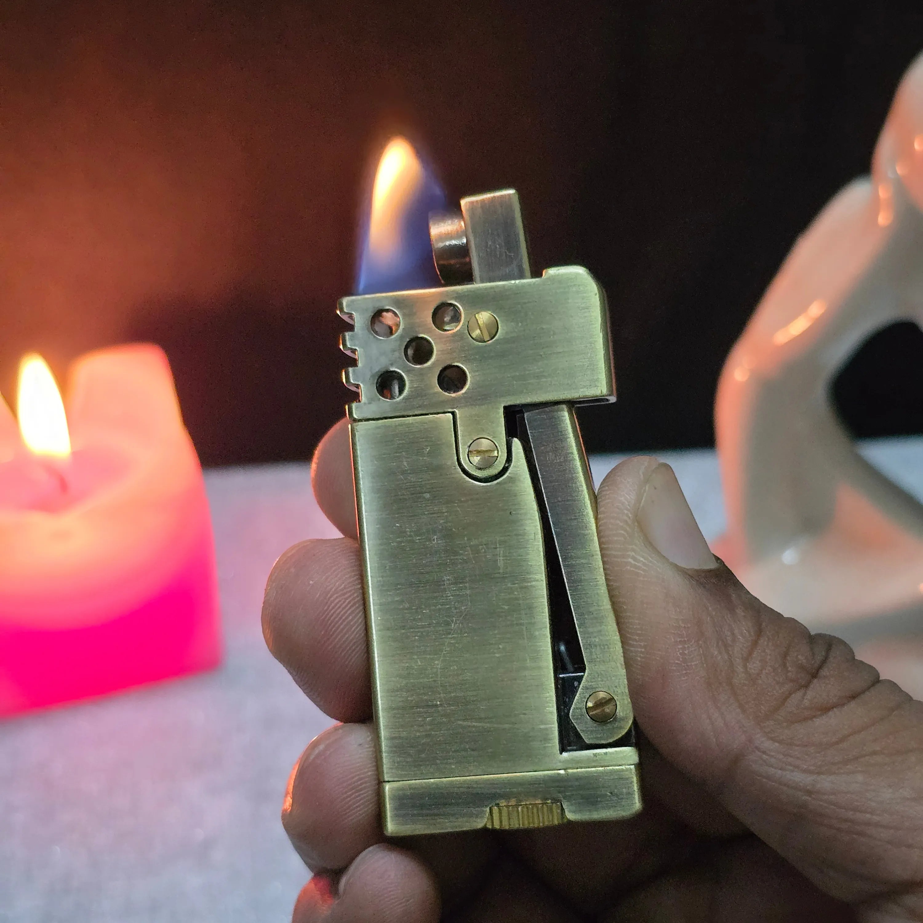 ALA FLAME RawStrike Vintage Trench Kerosene Lighter