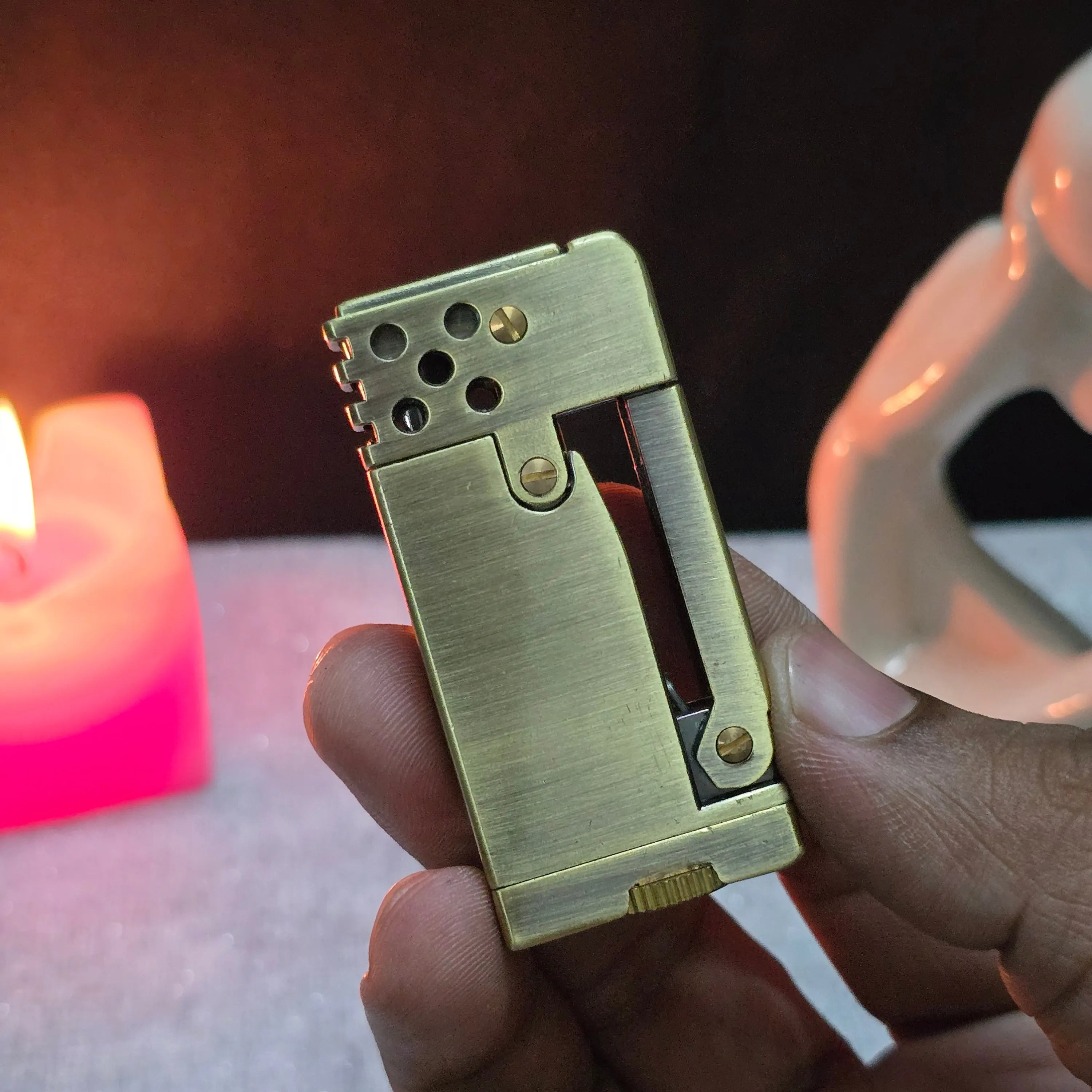 ALA FLAME RawStrike Vintage Trench Kerosene Lighter