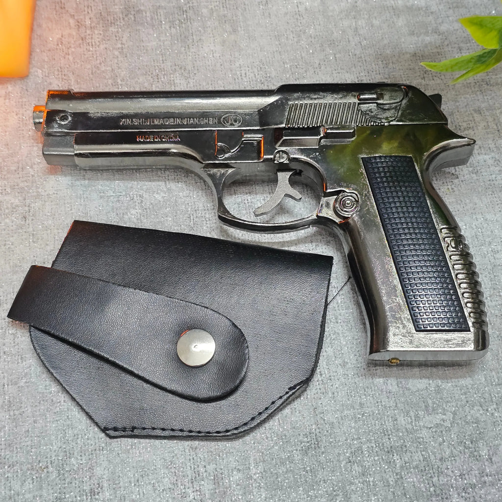 ALA FLAME 608 Reloaded Gun Lighter – Heavy Metal Windproof Jet Flame Lighter