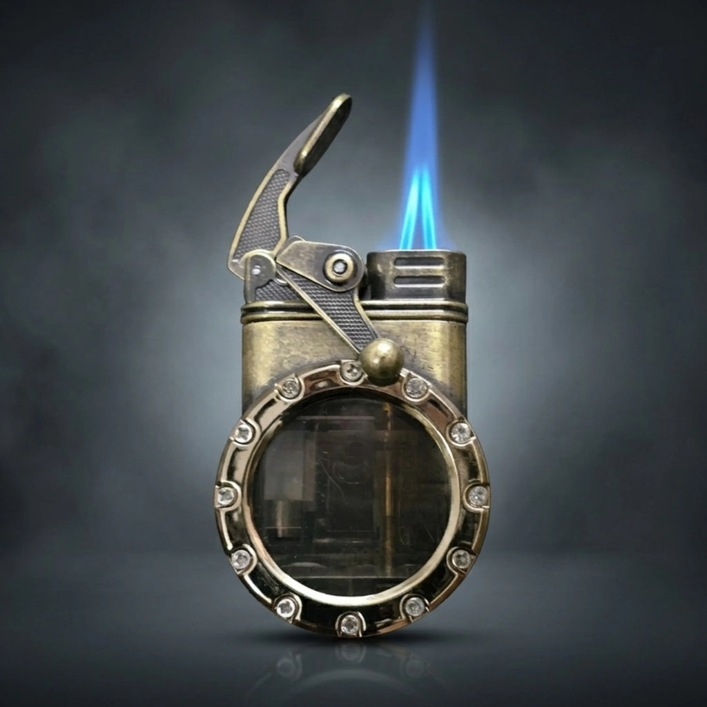 ALA FLAME Retro Dual Torch Cigarette Lighter