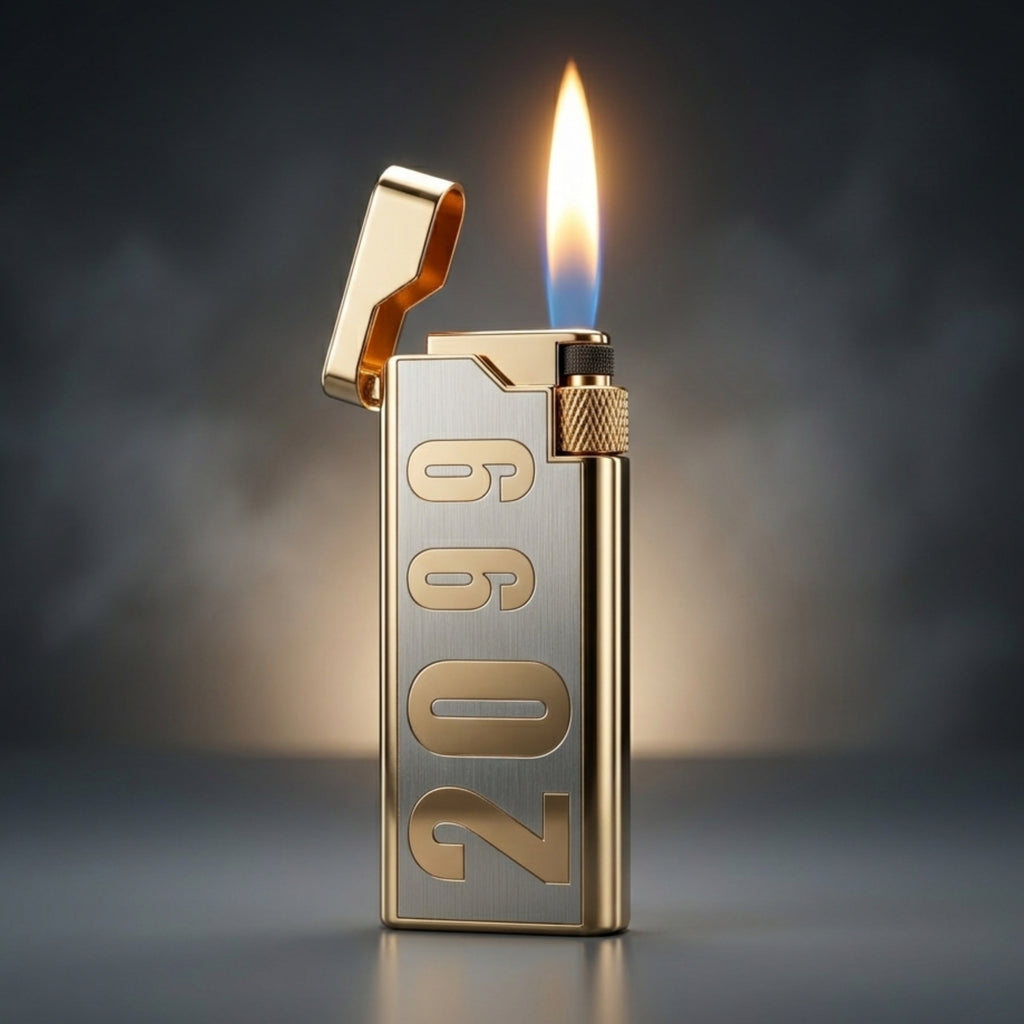 ALA FLAME RetroGrade 2099 Ultra-Thin Metal Lighter